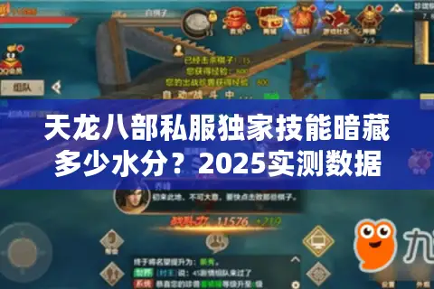 天龙八部私服独家技能暗藏多少水分？2025实测数据拆解陷阱