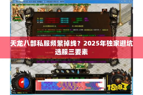 天龙八部私服频繁掉线？2025年独家避坑选服三要素
