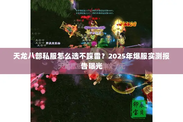 天龙八部私服怎么选不踩雷？2025年爆服实测报告曝光