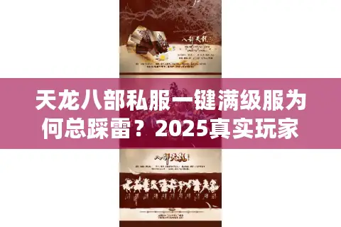 天龙八部私服一键满级服为何总踩雷？2025真实玩家防封避坑手册