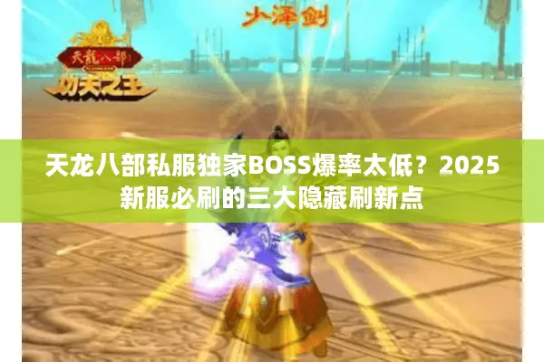 天龙八部私服独家BOSS爆率太低？2025新服必刷的三大隐藏刷新点