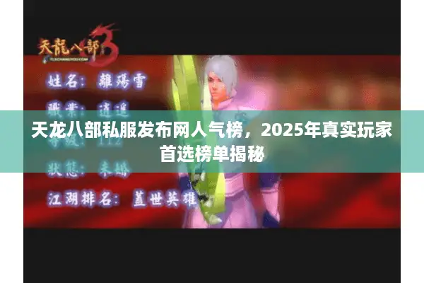 天龙八部私服发布网人气榜，2025年真实玩家首选榜单揭秘