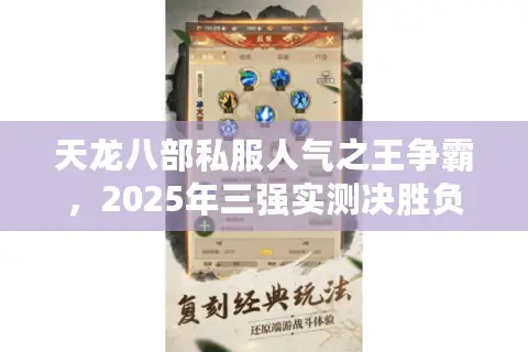 天龙八部私服人气之王争霸，2025年三强实测决胜负