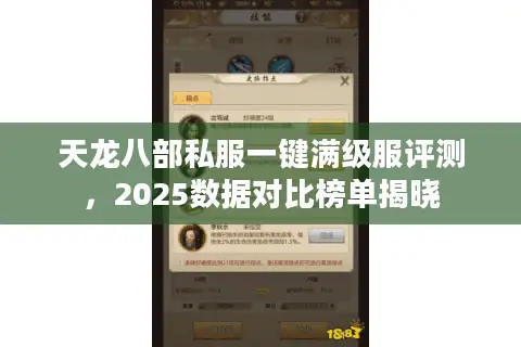 天龙八部私服一键满级服评测，2025数据对比榜单揭晓