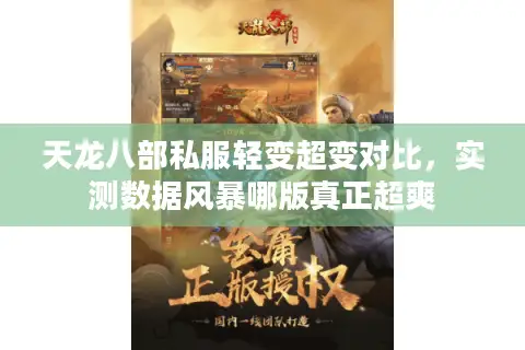天龙八部私服轻变超变对比，实测数据风暴哪版真正超爽