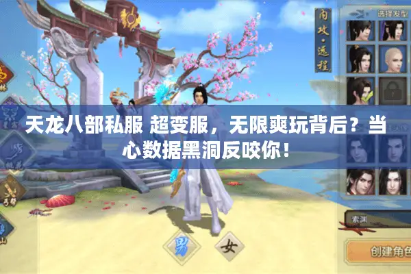 天龙八部私服 超变服,无限爽玩背后?当心数据黑洞反咬你! 天龙八部私服 超变服,无限爽玩背后?当心数据黑洞反咬你!