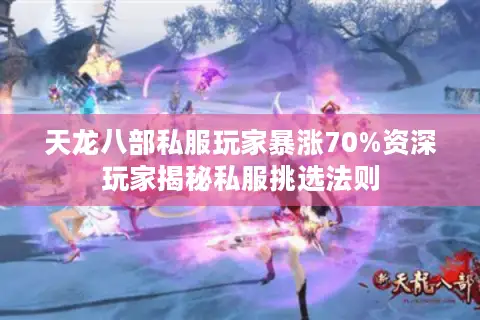 天龙八部私服玩家暴涨70%资深玩家揭秘私服挑选法则