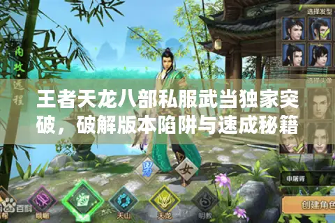 王者天龙八部私服武当独家突破,破解版本陷阱与速成秘籍 王者天龙八部私服武当独家突破,破解版本陷阱与速成秘籍