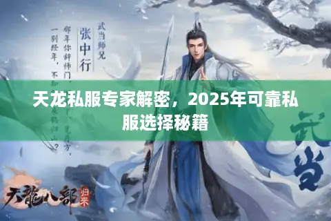 天龙私服专家解密，2025年可靠私服选择秘籍