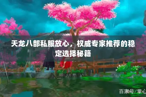 天龙八部私服放心，权威专家推荐的稳定选择秘籍