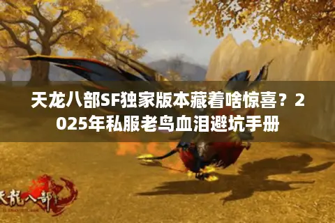 天龙八部SF独家版本藏着啥惊喜？2025年私服老鸟血泪避坑手册