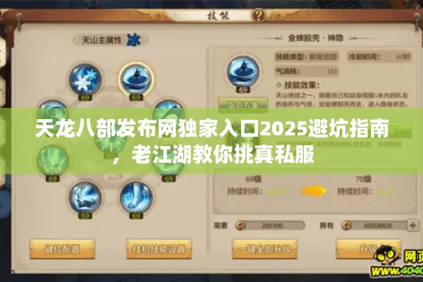天龙八部发布网独家入口2025避坑指南,老江湖教你挑真私服 天龙八部发布网独家入口2025避坑指南,老江湖教你挑真私服