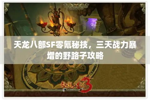 天龙八部SF零氪秘技，三天战力暴增的野路子攻略