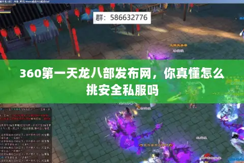 360第一天龙八部发布网，你真懂怎么挑安全私服吗