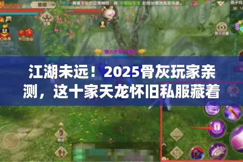 江湖未远！2025骨灰玩家亲测，这十家天龙怀旧私服藏着真正的江湖