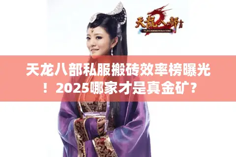 天龙八部私服搬砖效率榜曝光！2025哪家才是真金矿？