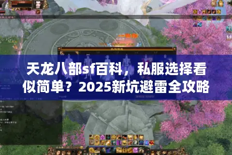 天龙八部sf百科，私服选择看似简单？2025新坑避雷全攻略