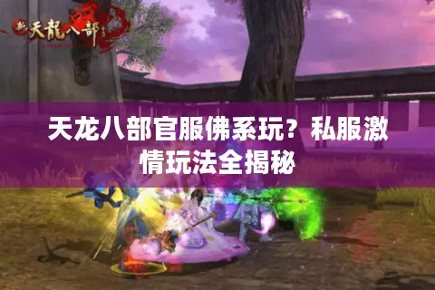 天龙八部官服佛系玩？私服激情玩法全揭秘