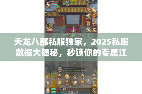 天龙八部私服独家，2025私服数据大揭秘，秒锁你的专属江湖