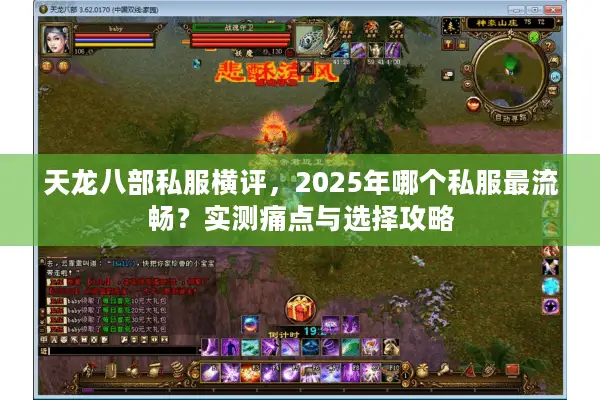 天龙八部私服横评，2025年哪个私服最流畅？实测痛点与选择攻略