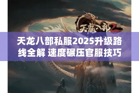 天龙八部私服2025升级路线全解 速度碾压官服技巧