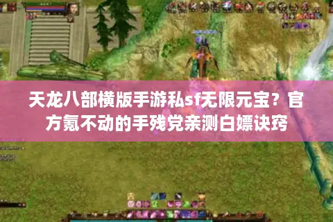 天龙八部横版手游私sf无限元宝？官方氪不动的手残党亲测白嫖诀窍
