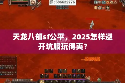 天龙八部sf公平，2025怎样避开坑服玩得爽？