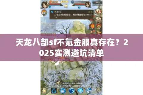 天龙八部sf不氪金服真存在？2025实测避坑清单
