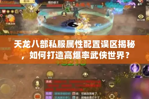 天龙八部私服属性配置误区揭秘，如何打造高爆率武侠世界？