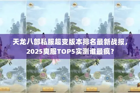 天龙八部私服超变版本排名最新战报，2025爽服TOP5实测谁最疯？
