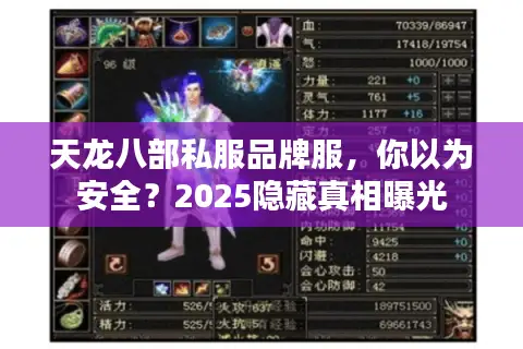天龙八部私服品牌服，你以为安全？2025隐藏真相曝光