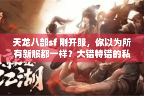 天龙八部sf 刚开服，你以为所有新服都一样？大错特错的私服逆袭秘诀