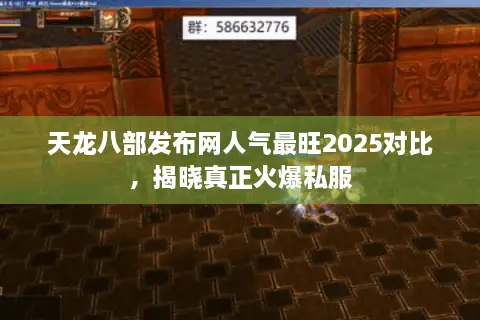 天龙八部发布网人气最旺2025对比，揭晓真正火爆私服