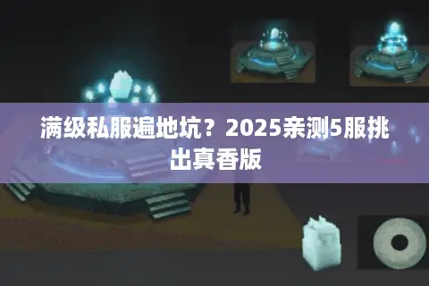 满级私服遍地坑？2025亲测5服挑出真香版