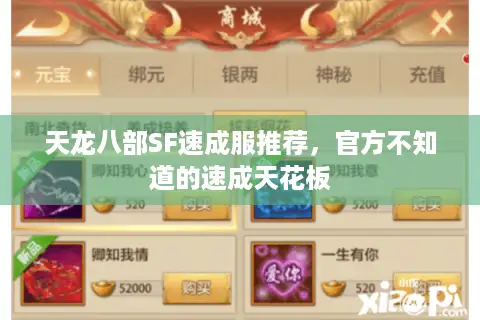 天龙八部SF速成服推荐，官方不知道的速成天花板