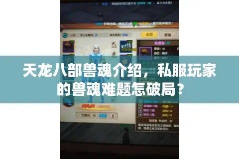 天龙八部兽魂介绍,私服玩家的兽魂难题怎破局? 天龙八部兽魂介绍,私服玩家的兽魂难题怎破局?