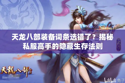 天龙八部装备词条选错了？揭秘私服高手的隐藏生存法则