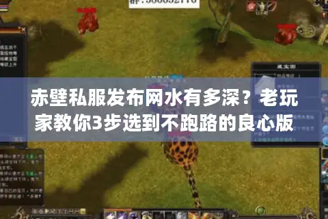赤壁私服发布网水有多深？老玩家教你3步选到不跑路的良心版本