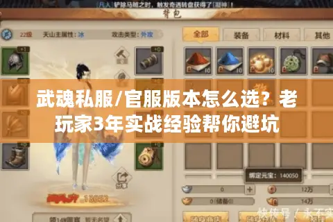 武魂私服/官服版本怎么选?老玩家3年实战经验帮你避坑 武魂私服/官服版本怎么选?老玩家3年实战经验帮你避坑