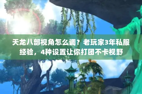 天龙八部视角怎么调？老玩家3年私服经验，4种设置让你打团不卡视野