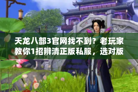 天龙八部3官网找不到？老玩家教你1招辨清正版私服，选对版本少走3年弯路