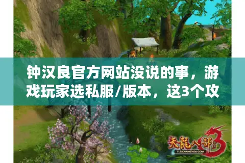 钟汉良官方网站没说的事，游戏玩家选私服/版本，这3个攻略技巧才管用