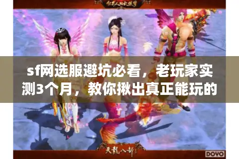 sf网选服避坑必看，老玩家实测3个月，教你揪出真正能玩的私服版本