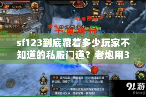 sf123到底藏着多少玩家不知道的私服门道？老炮用3年实战经验帮你避坑