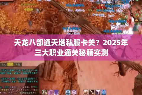 天龙八部通天塔私服卡关?2025年三大职业通关秘籍实测 天龙八部通天塔私服卡关?2025年三大职业通关秘籍实测
