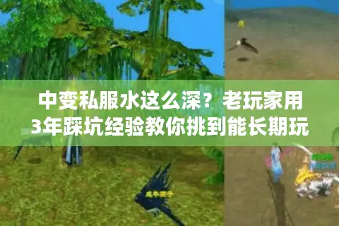 中变私服水这么深?老玩家用3年踩坑经验教你挑到能长期玩的版本 中变私服水这么深?老玩家用3年踩坑经验教你挑到能长期玩的版本