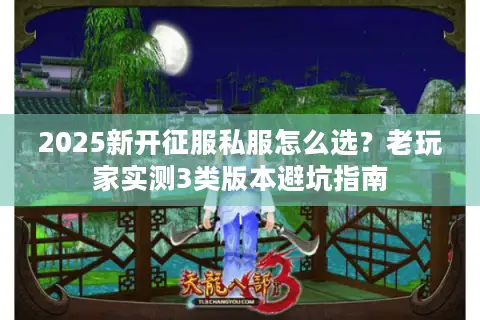 2025新开征服私服怎么选?老玩家实测3类版本避坑指南 2025新开征服私服怎么选?老玩家实测3类版本避坑指南