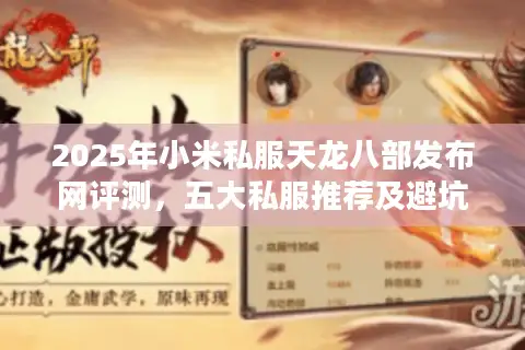 2025年小米私服天龙八部发布网评测，五大私服推荐及避坑指南