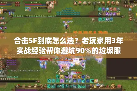 合击SF到底怎么选？老玩家用3年实战经验帮你避坑90%的垃圾服