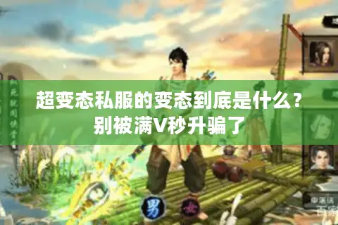 超变态私服的变态到底是什么？别被满V秒升骗了